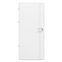 Siseukseleht Domoletti TG1, vasakpoolne, valge v., 203 x 84.4 x 4 cm