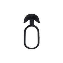Augalų tvirtinimo žiedai Bradas Anchor Rubber Tie Epdm, 4 cm x 0.4 cm, 4 cm, guma, juoda sp., 50 vnt.