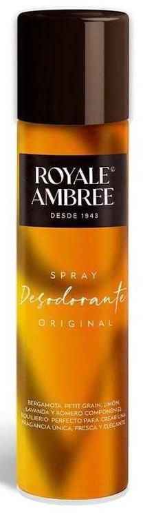 Dezodorants sievietēm Royale Ambree Spray Deodorante, 0.25 l