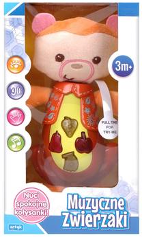 Развивающая игра Artyk Musical toy-bear, многоцветный