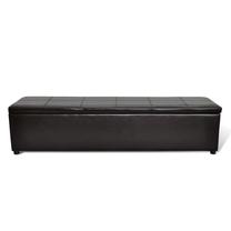 Prieškambario suoliukas VLX Storage 240484, ruda sp., 168 cm x 44 cm x 44 cm