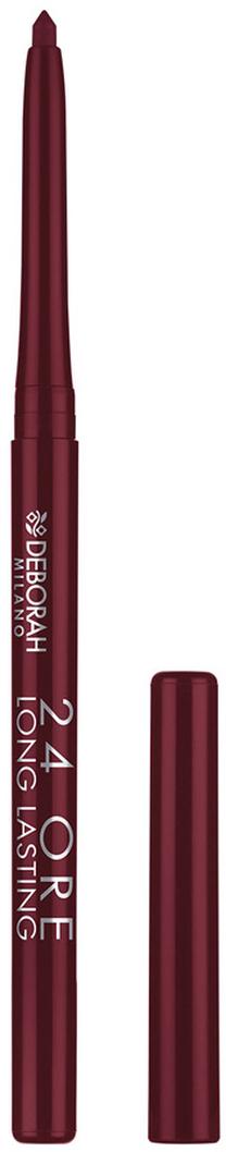 Карандаш для губ Deborah Milano 24 Ore Long Lasting, 1.5 г, 01 dark red