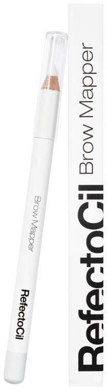 Uzacu zīmulis RefectoCil Brow Mapper, 1.2 g, balta krās.