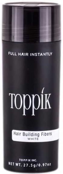 Пудра для волос Toppik Hair Building Fibers White, 27.5 мл