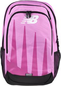 Portatīvā datora mugursoma New Balance Oversidez Print, rozā krās., 15.6"
