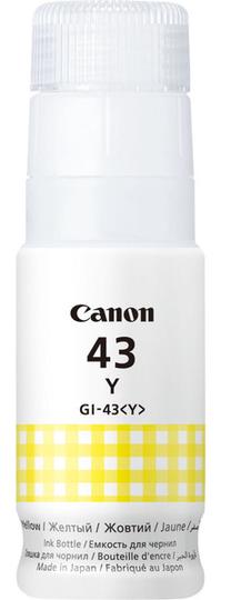 Tinte Canon GI-43 Y, dzeltena krās., 60 ml