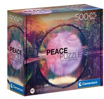 Dėlionė Clementoni Peace Collection Mindful Reflection 35119, 36 cm x 49 cm, 500 vnt., įvairių spalvų