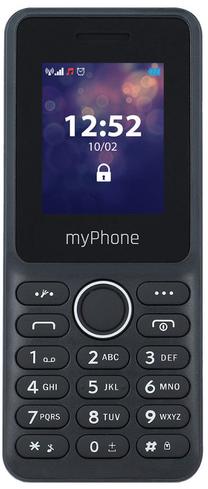 Telefons ar pogām MyPhone 3320, 32 MB, melns krās.