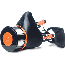 Poolmask Cerva Respira Compact, must v., M/L