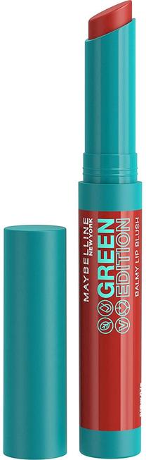 Lūpų dažai Maybelline Green Edition Balmy Lip Blush, 1.7 g, 10 sandalwood