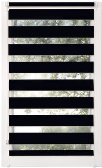 Ritininė užuolaida Basic, juoda sp., 70 cm x 150 cm