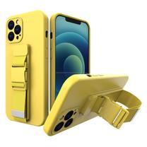 Telefona vāciņš Hurtel Rope Case, dzeltena krās., Apple