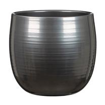 Puķu pods Scheurich Intense 58681 765, keramika, Ø 25 cm, pelēka krās.