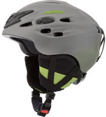 Slēpošanas ķivere Alpina, pelēka krās., 55-59 cm