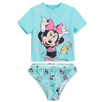 Купальник, повседневный лето, для девочек Cool Club Minnie Mouse LCG2802733-00, бирюзовый цв., 68/74 cm, 2 шт.