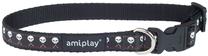 Ошейник для собак Amiplay Joy, черный цв., 350 мм