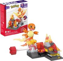 Konstruktorius Mattel Mega Pokemon Charmanders Fire-Type Spin HTH86, 81 vnt., įvairių spalvų