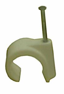 Kabeļu turētājs Baltplast, 18 - 22 mm, balta krās., 10 gab.