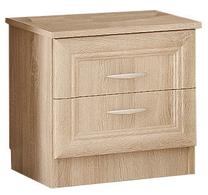 Naktinis staliukas Mebel Service, ąžuolo sp., 42 cm x 39 cm x 42 cm