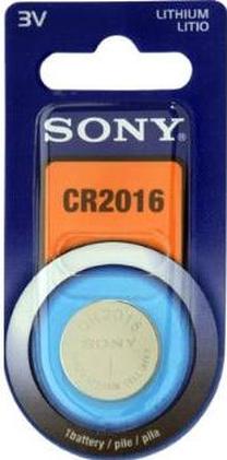 Батареи Sony, CR2016