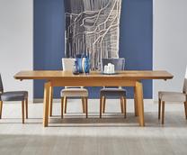Stalas išskleidžiamas Rois, ąžuolo sp., 160 - 250 cm x 90 cm x 78 cm