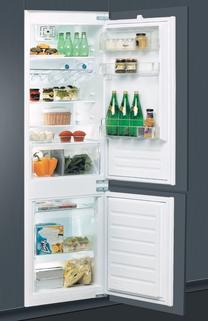 Įmontuojamas šaldytuvas šaldiklis apačioje Whirlpool 6510 SF1 273L