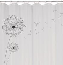 Dušo užuolaida Rayen Dandelion, pilka sp., 200 cm x 180 cm