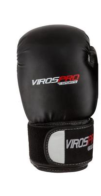 Boksa cimdi VirosPro Sports SG-1011B, melna krās., 14 oz