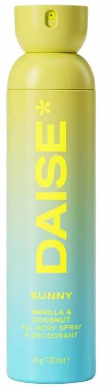 Ķermeņa dezodorants Daise Sunny Vanilla & Coconut, 120 ml