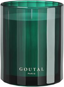 Свеча, ароматическая Goutal Refillable Une Forêt d’Or, 43 - 50 час, 185 г, зеленый цв.