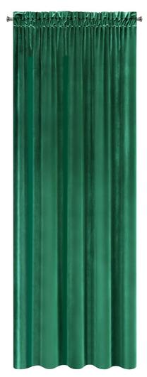 Naktinė užuolaida ZWA-01, tamsiai žalia sp., 140 cm x 270 cm