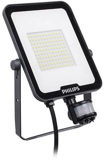 Prožektor liikumisanduriga, lakke või seina Philips Ledinaire Floodlights BVP164, 50 W, 5500 lm, 3000 °K, IP65, hall v.