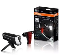 Dviračių žibintų rinkinys Osram LED, plastikas, juoda sp.