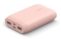Lādētājs-akumulators (Power bank) Belkin, 10000 mAh, rozā krās.