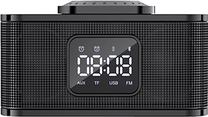 Belaidė kolonėlė Awei Y332 Bluetooth Speaker with Wireless Charger, juoda sp., 10 W