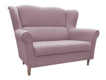 Sofa Idzczak Meble Loft 2, rožinė sp., 144 x 83 cm x 104 cm