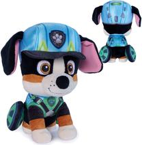 Mīkstā rotaļlieta suns Spin Master Paw Patrol Rex, zila krās./brūna krās./melna krās., 15 cm
