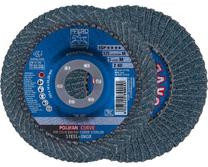 Lapiņu slīpēšanas disks Pferd Polifan PFR125 Z40 SGP-Curve M, 125 mm x 22.23 mm
