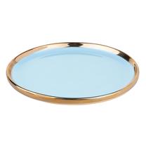 Lėkštė Altom Aurora Gold Dessert Plate, Ø 20 cm, mėlyna sp./aukso sp.
