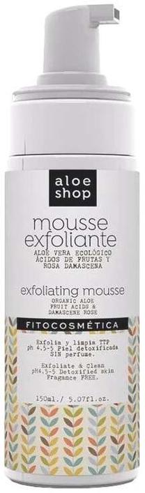 Очищающая пенка для лица Aloe Shop Mousse Exfoliante, 150 мл