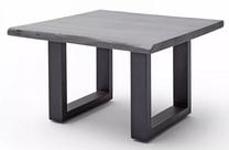 Kavos staliukas MC Akcent Cartagena, antracito sp./pilka sp., 75 cm x 75 cm x 45 cm