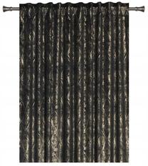 Naktinė užuolaida Splendid Doha GZ-DOHATT-140/260-CZ, aukso sp./juoda sp., 140 cm x 260 cm