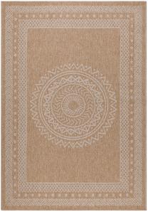 Paklājs āra terasēm Ayyildiz Dhaka Vintage 8714, bēša krās., 150 cm x 80 cm