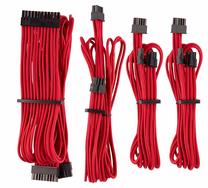 Vads Corsair Premium Individually Sleeved PSU Starter Kit Type 4 Gen 2, sarkana krās.