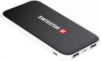 Lādētājs-akumulators (Power bank) Swissten iNLIGHT, 10000 mAh, melna krās.