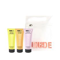 Veido priežiūros priemonių rinkinys Nudestix Nudeskin 3-Step: Citrus Renew, 60.0 ml