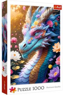 Dėlionė Trefl Colourful Dragon, 68 cm x 48 cm, 1000 vnt.