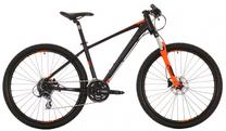 Dviratis kalnų Superior, 27.5 ", 16" rėmas, juoda sp./oranžinė sp.
