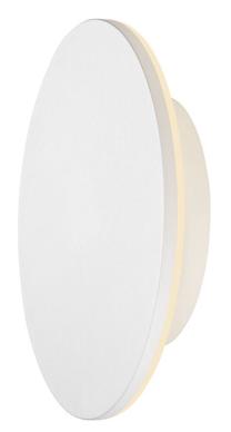 Õue seinavalgusti SLV D-Ring SM, 15W, LED, IP65, valge v., 25 cm x 25 cm