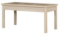 Žurnalinis staliukas Bodzio S25, smėlio ruda sp., 120 cm x 60 cm x 59 cm